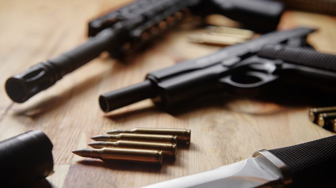 Weapons,And,Military,Equipment,For,Army,,Assault,Rifle,Gun,,Handgun