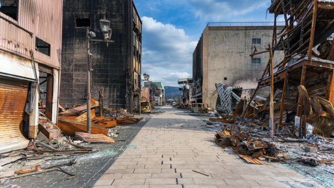 Noto,Peninsula,Earthquake:,View,Of,The,Damaged,Site,On,Wajima