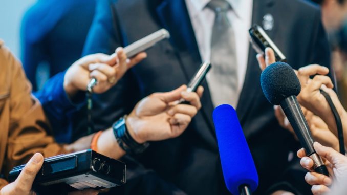 Media,Interview,With,Businessman